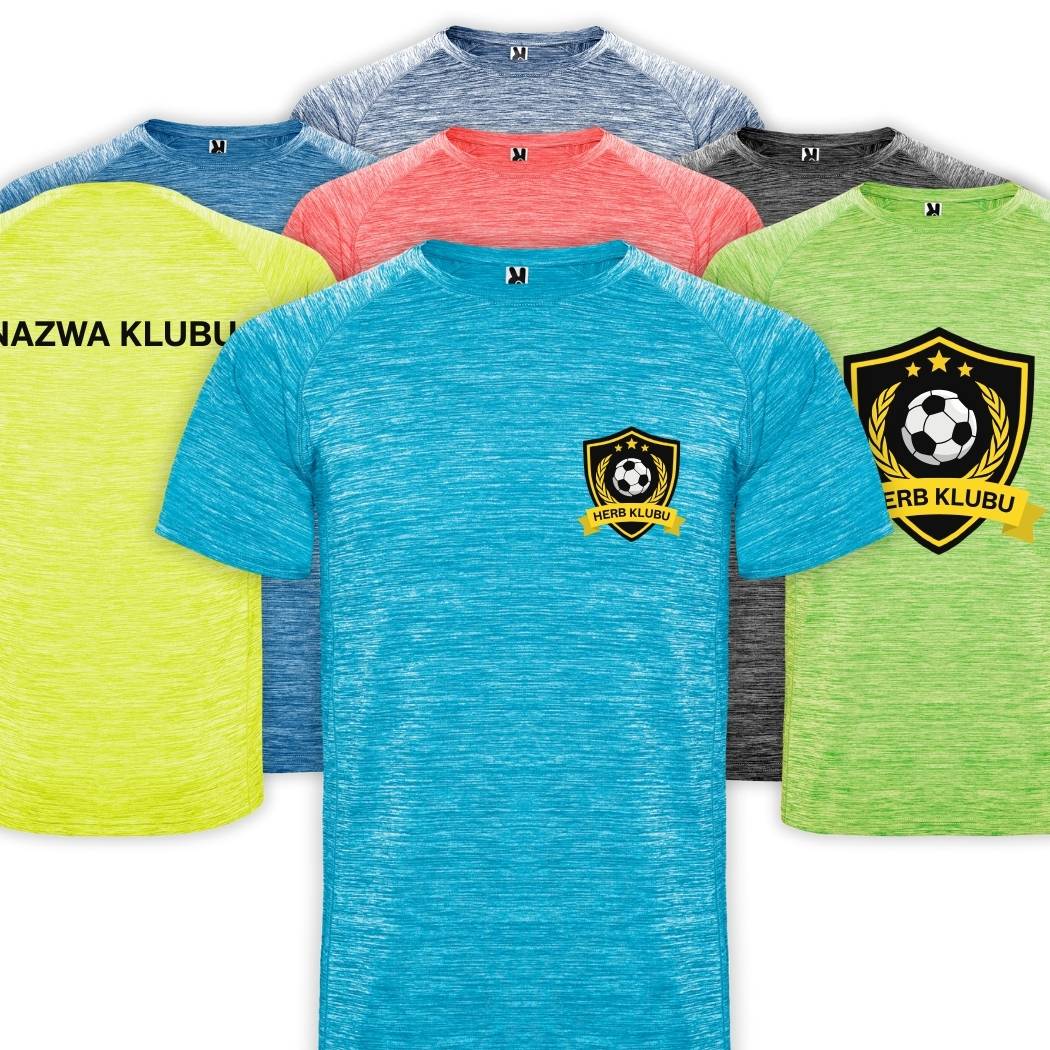 Sportowy zestaw - koszulka, bidon i worek